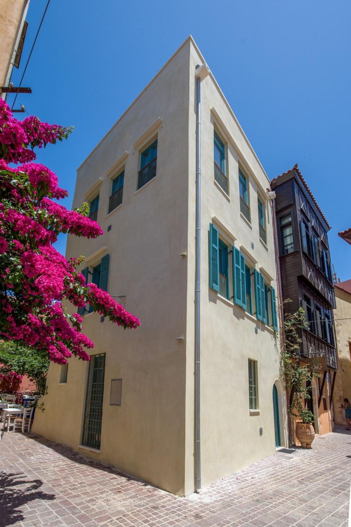 Olvia - Historic Home In Chania Hriszí Aktí Haniá Kültér fotó